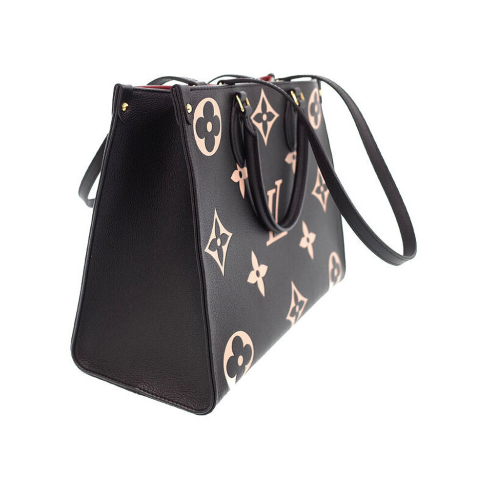 Louis Vuitton On Bicolor Go Monogram Bag Empreinte the